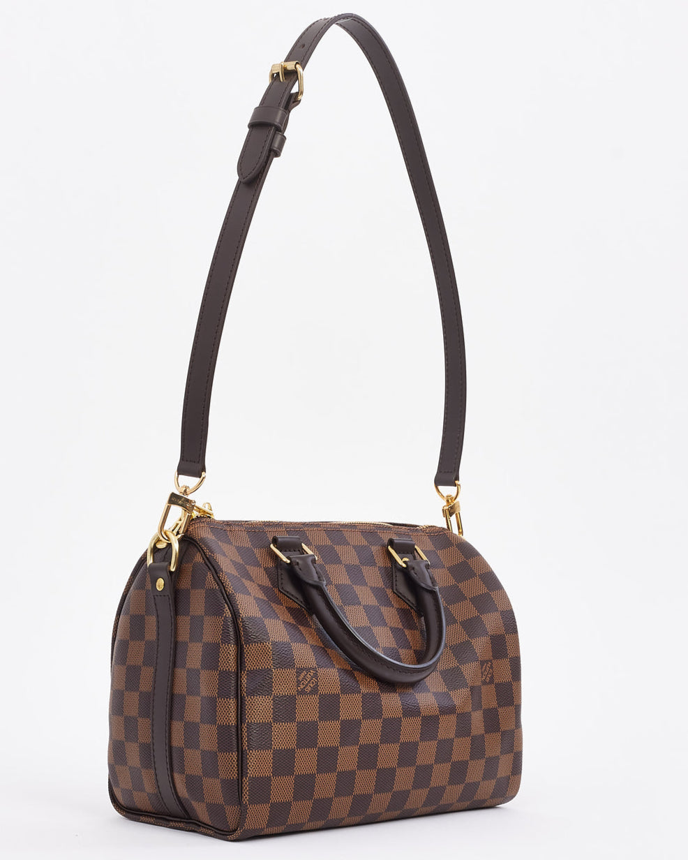 Louis Vuitton Speedy Bandoulière 25 Handbag - Damier Ebene Brown