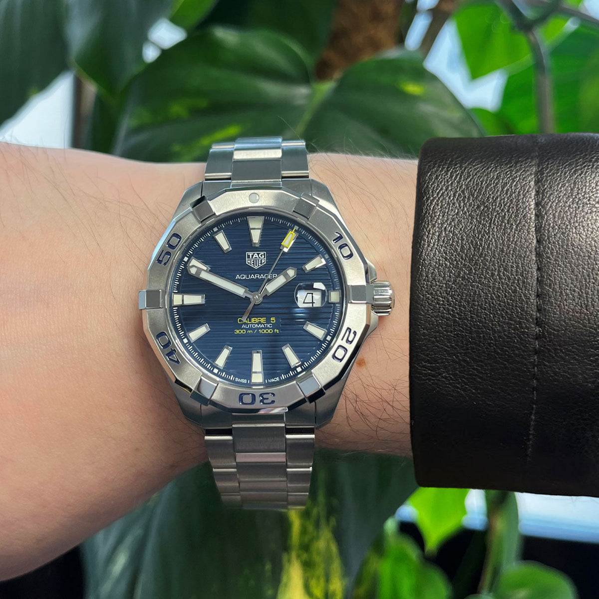 Tag Heuer Aquaracer Blue Dial Watch for Men - WAY2012.BA0927