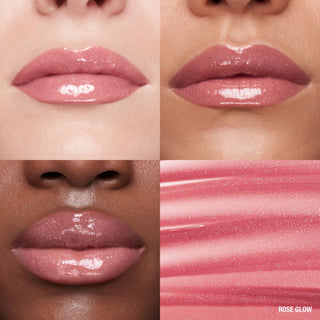 Makeup By Mario MoistureGlow Plumping Lip Serum - Rose Glow (Rosy Pink)