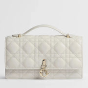 Dior My Dior Cannage Lambskin Mini Bag - Latte