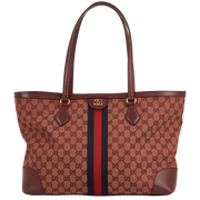 Gucci Ophidia Medium Tote Bag – Burgundy