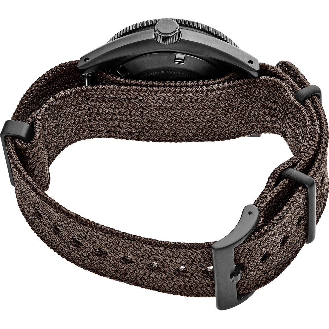 Seiko Prospex Black Series 1965 Limited Edition Black Dial Brown NATO Strap Watch For Men - SPB253J1