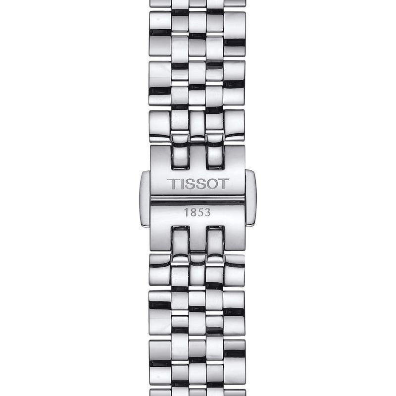 Tissot Le Locle Automatic Lady Black Dial Silver Steel Strap Watch For Women - T006.207.11.058.00