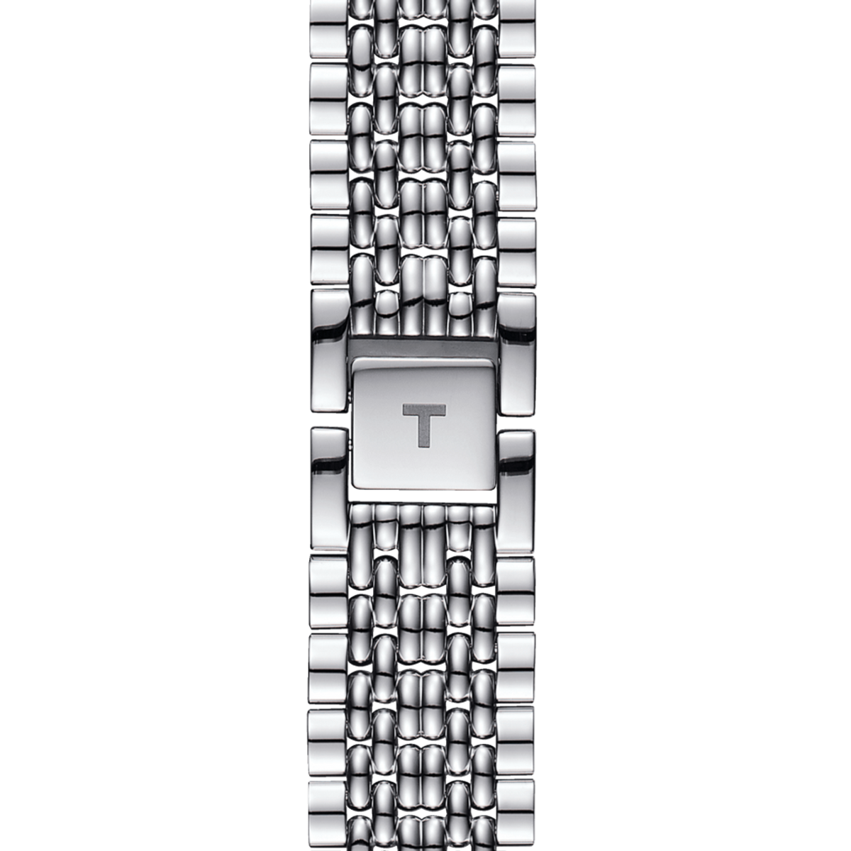 Tissot T Classic Everytime White Dial Silver Mesh Bracelet Watch For Men - T109.410.11.033.00