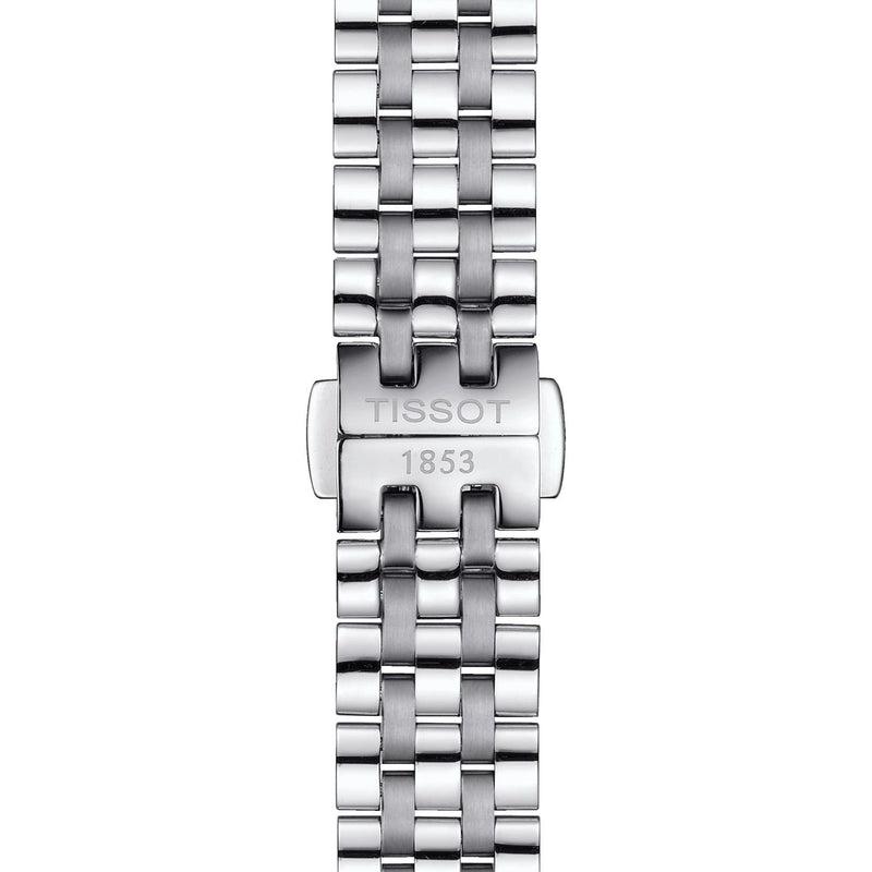 Tissot T Classic Carson Premium Pink Dial Silver Steel Strap Watch for Women - T122.210.11.159.00