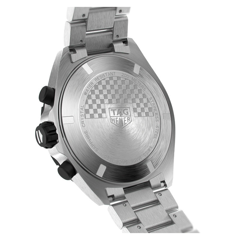 Tag Heuer Formula 1 Chronograph Black Dial Silver Steel Strap Watch for Men - CAZ1010.BA0842