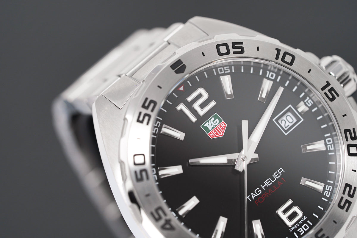 Tag Heuer Formula 1 Quartz Black Dial Watch For Men - WAZ1112.BA0875