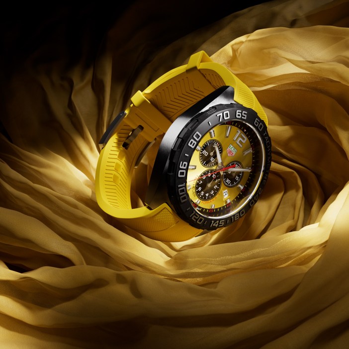 Tag Heuer Formula 1 Yellow Dial Watch for Men - CAZ101AM.FT8054