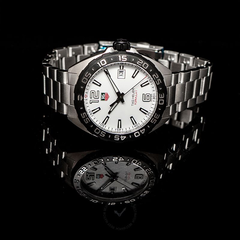 Tag Heuer Formula 1 White Dial Watch for Men - WAZ1111.BA0875