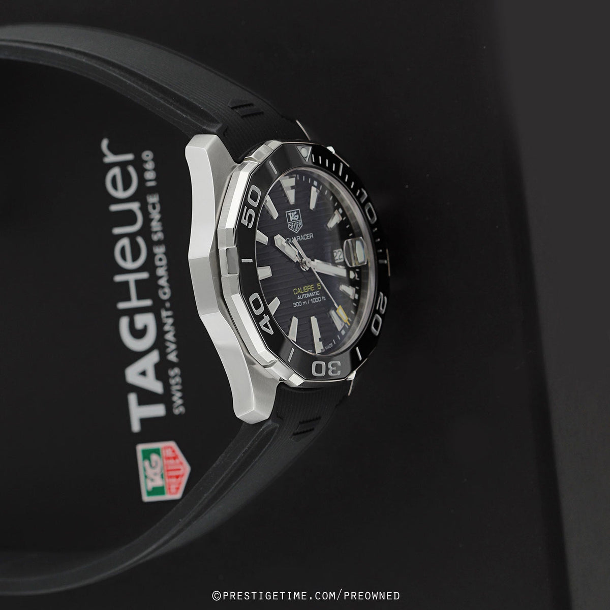 Tag Heuer Aquaracer Black Dial Watch for Men -  WAY211A.FT6151