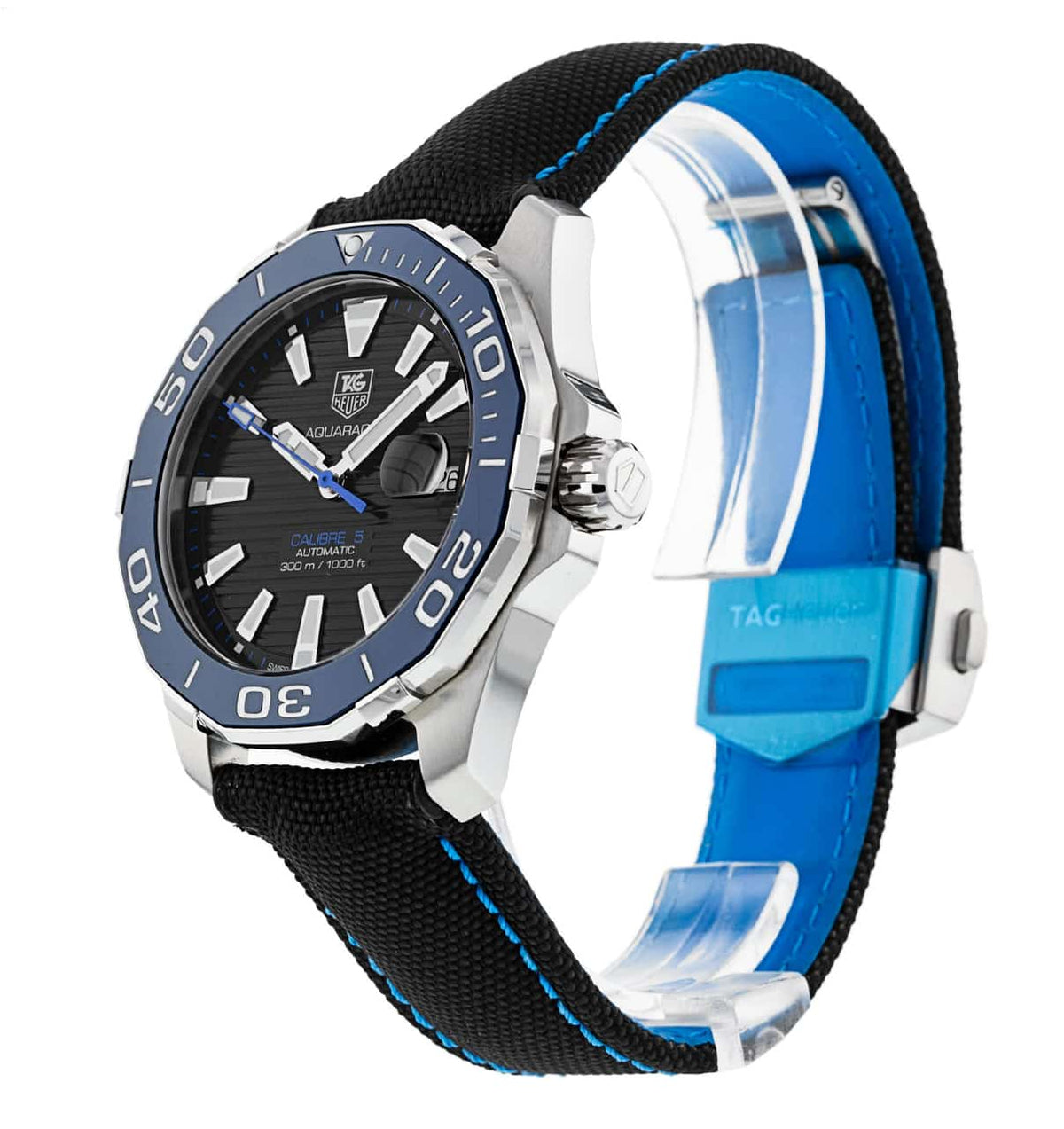 Tag Heuer Aquaracer Blue Dial Watch for Men - WAY211B.FC6363