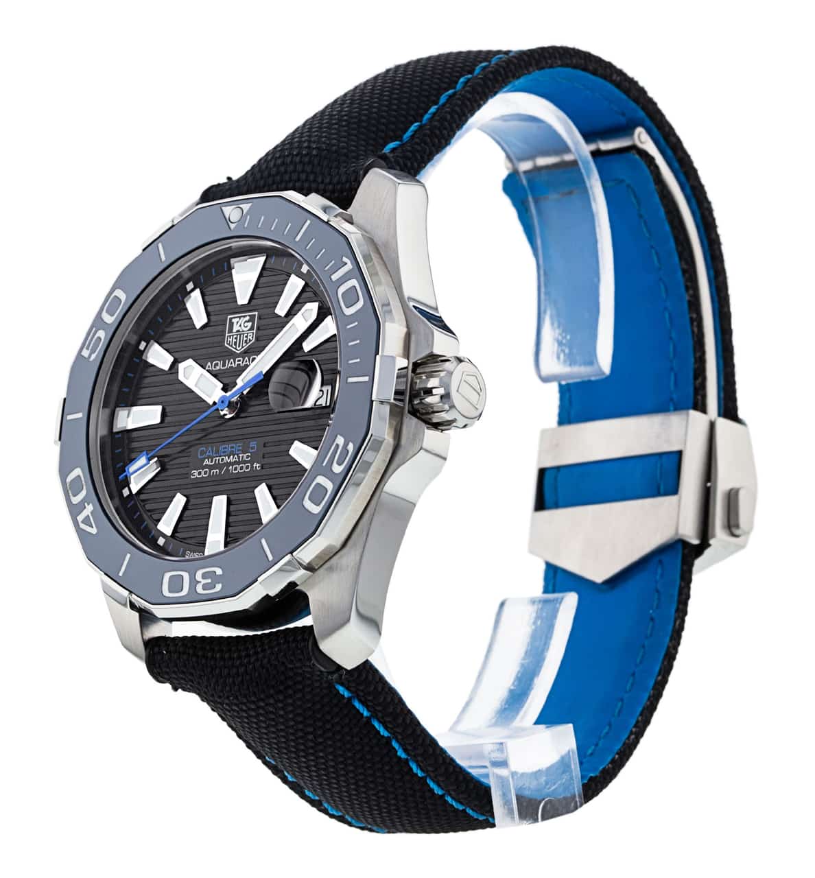 Tag Heuer Aquaracer Blue Dial Watch for Men - WAY211B.FC6363
