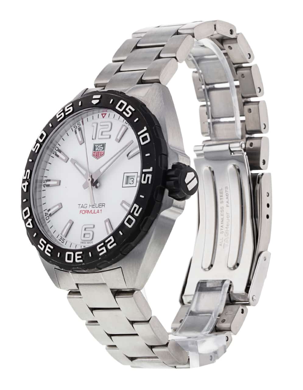 Tag Heuer Formula 1 White Dial Watch for Men - WAZ1111.BA0875