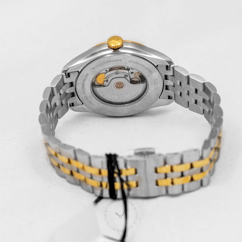 Tissot Ballade Powermatic 80 Chronometer Silver Dial Two Tone Steel Strap Watch For Men - T108.408.22.037.00