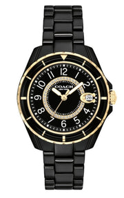 Coach Preston Black Dial Black Steel Strap Watch for Women - 14503461