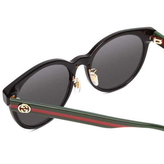 Gucci GG0416SK Round Black Sunglasses