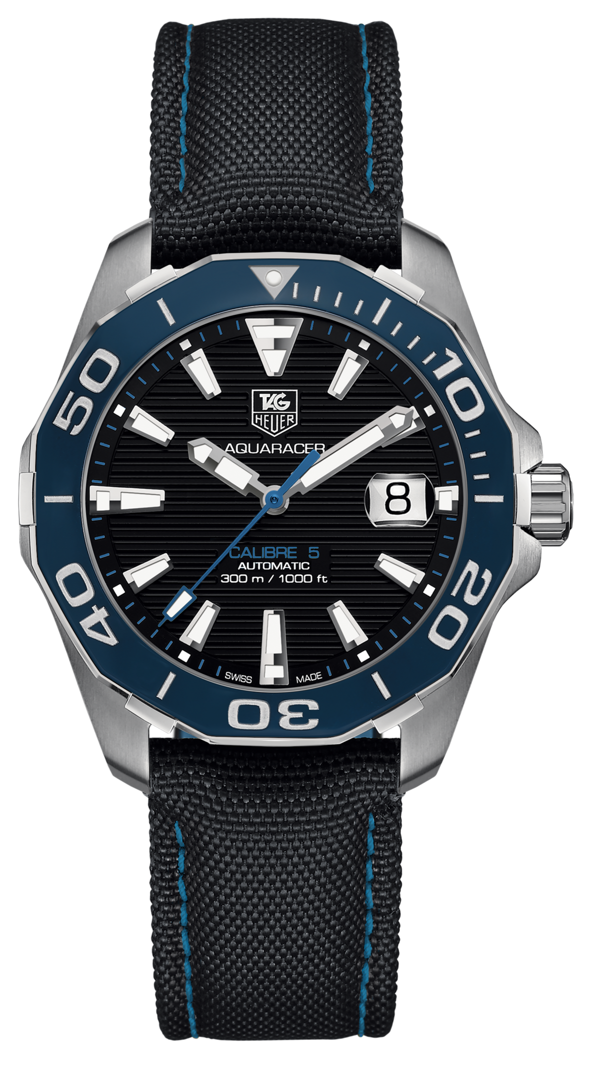 Tag Heuer Aquaracer Blue Dial Watch for Men - WAY211B.FC6363