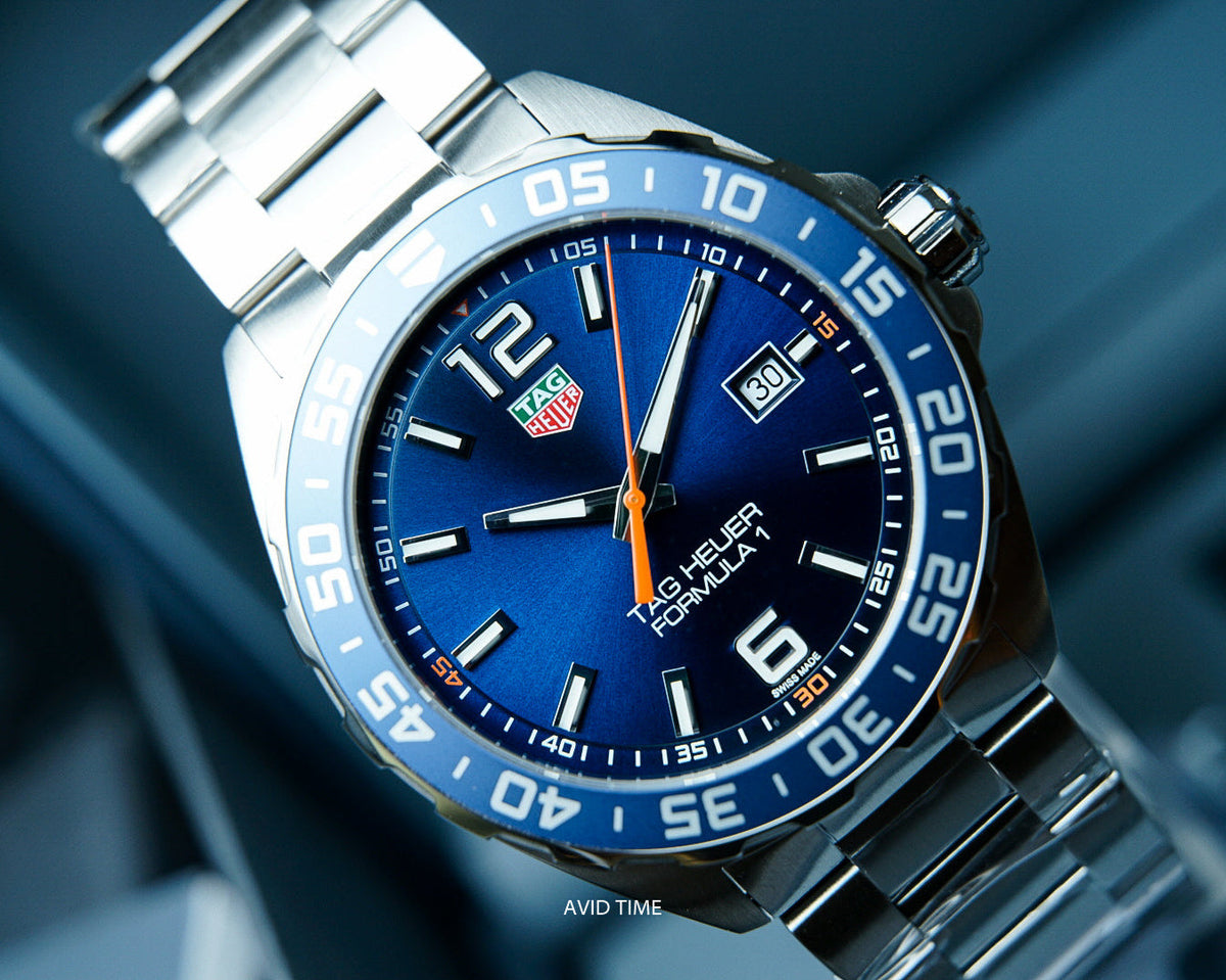 Tag Heuer Formula 1 Blue Dial Watch for Men - WAZ1010.BA0842