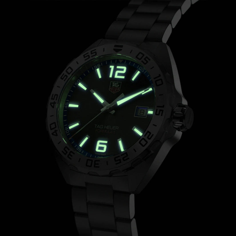 Tag Heuer Formula 1 Quartz Black Dial Watch For Men - WAZ1112.BA0875