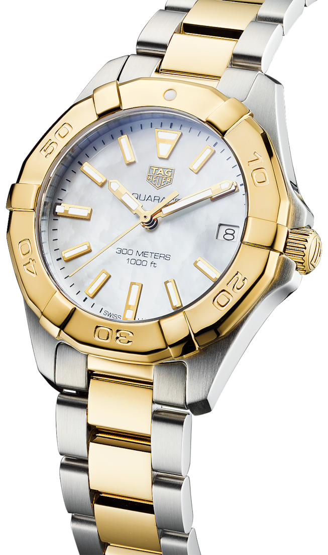 Tag Heuer Aquaracer Mother of Pearl Dial Watch for Women - WBD1320.BB0320