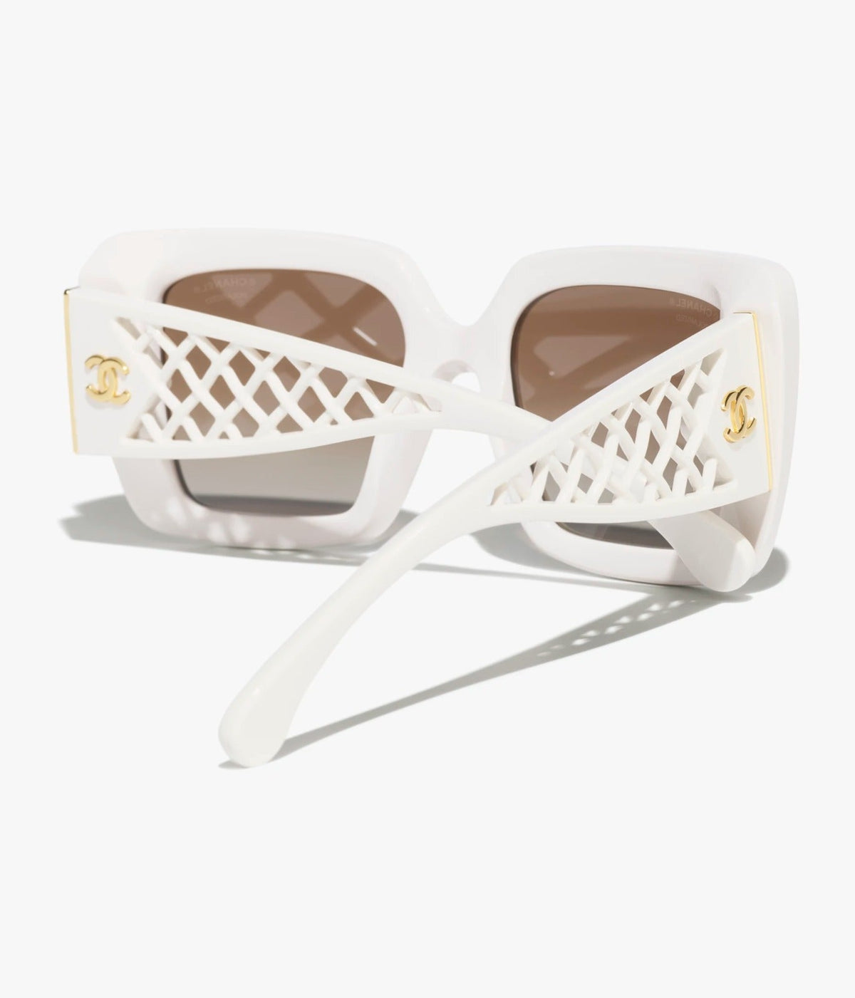 Chanel Women Butterfly White Sunglasses CH5567