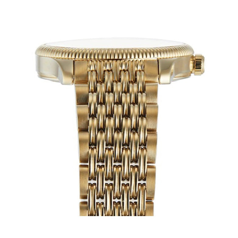 Gucci G Timeless Mother of Pearl Dial Gold Steel Strap Watch For Women - YA1265021