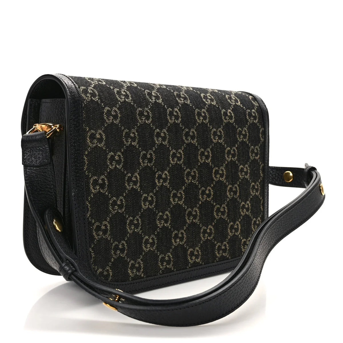 Gucci Small Horsebit 1955 Shoulder Bag – Black