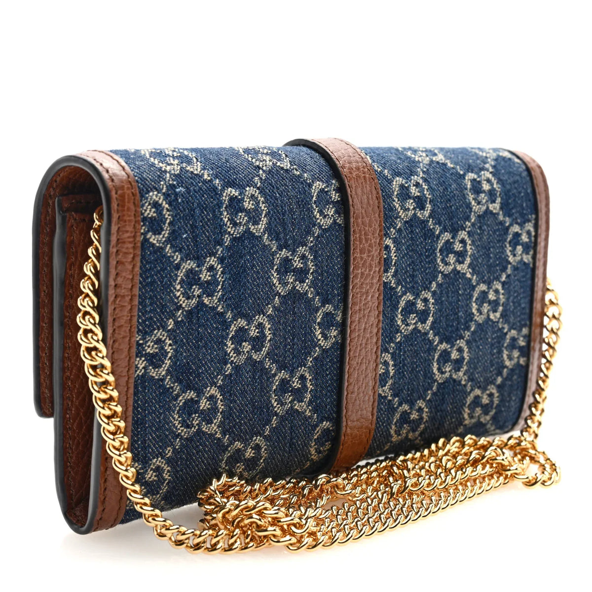 Gucci Jackie 1961 Chain Wallet – Gray