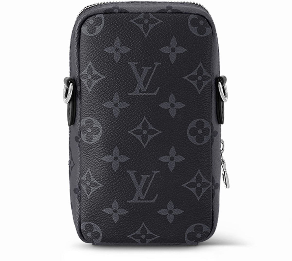 Louis Vuitton Double Phone Pouch Eclipse NM - Black and Grey