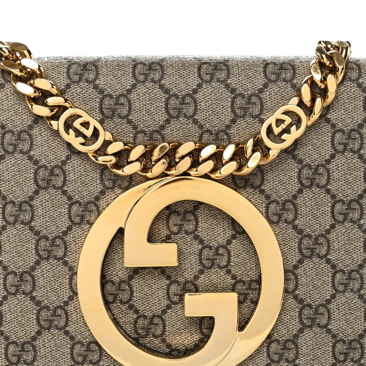 Gucci Blondie Small Shoulder Bag – Beige