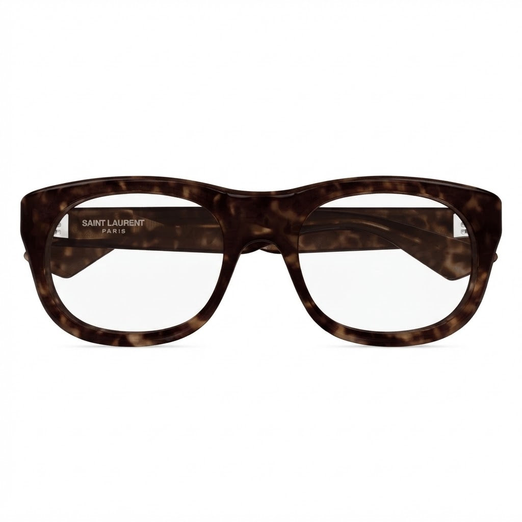 Saint Laurent Women SL 815 ROMY Tortoise Transparent Sunglasses