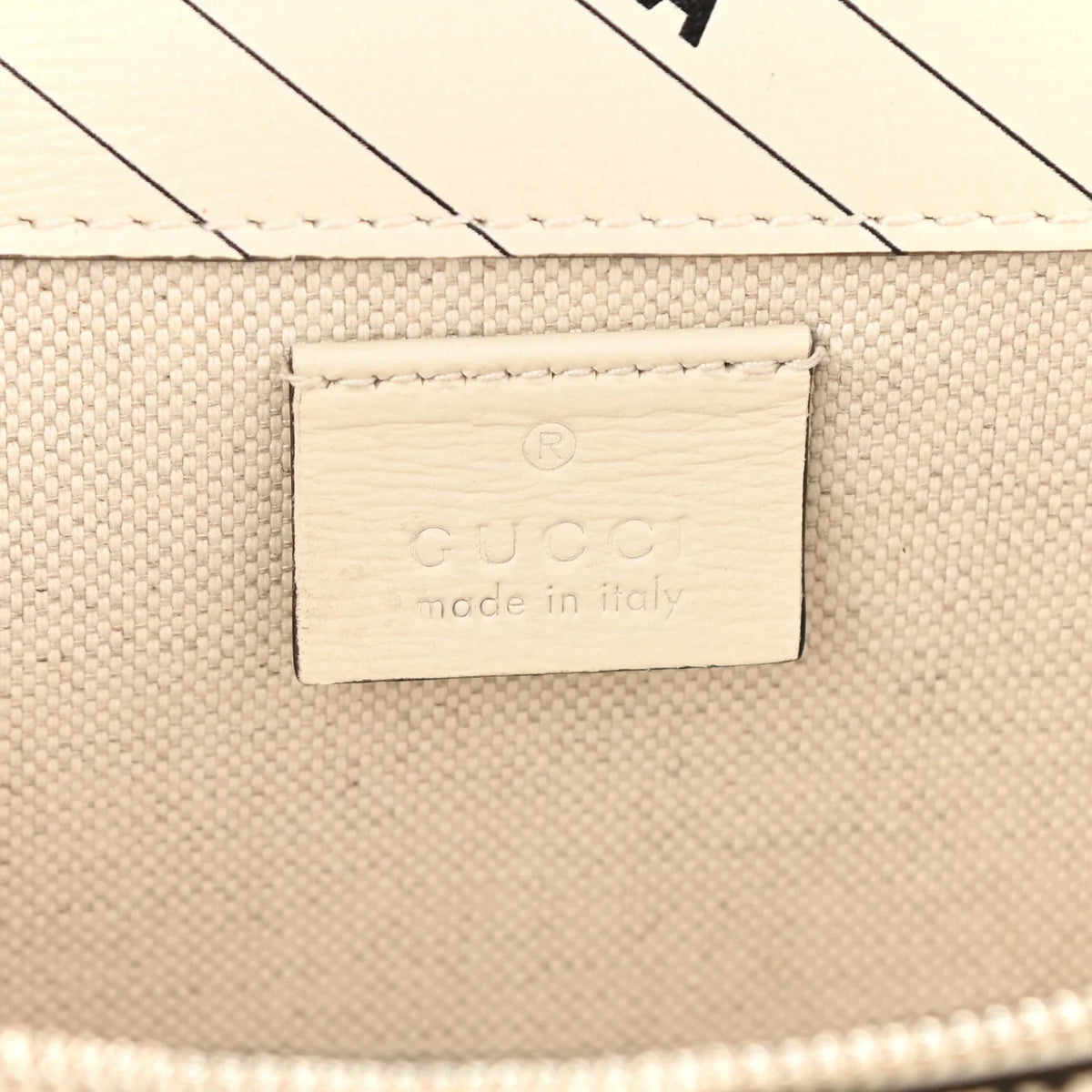Gucci X Balenciaga Calfskin Small Shoulder Bag – White