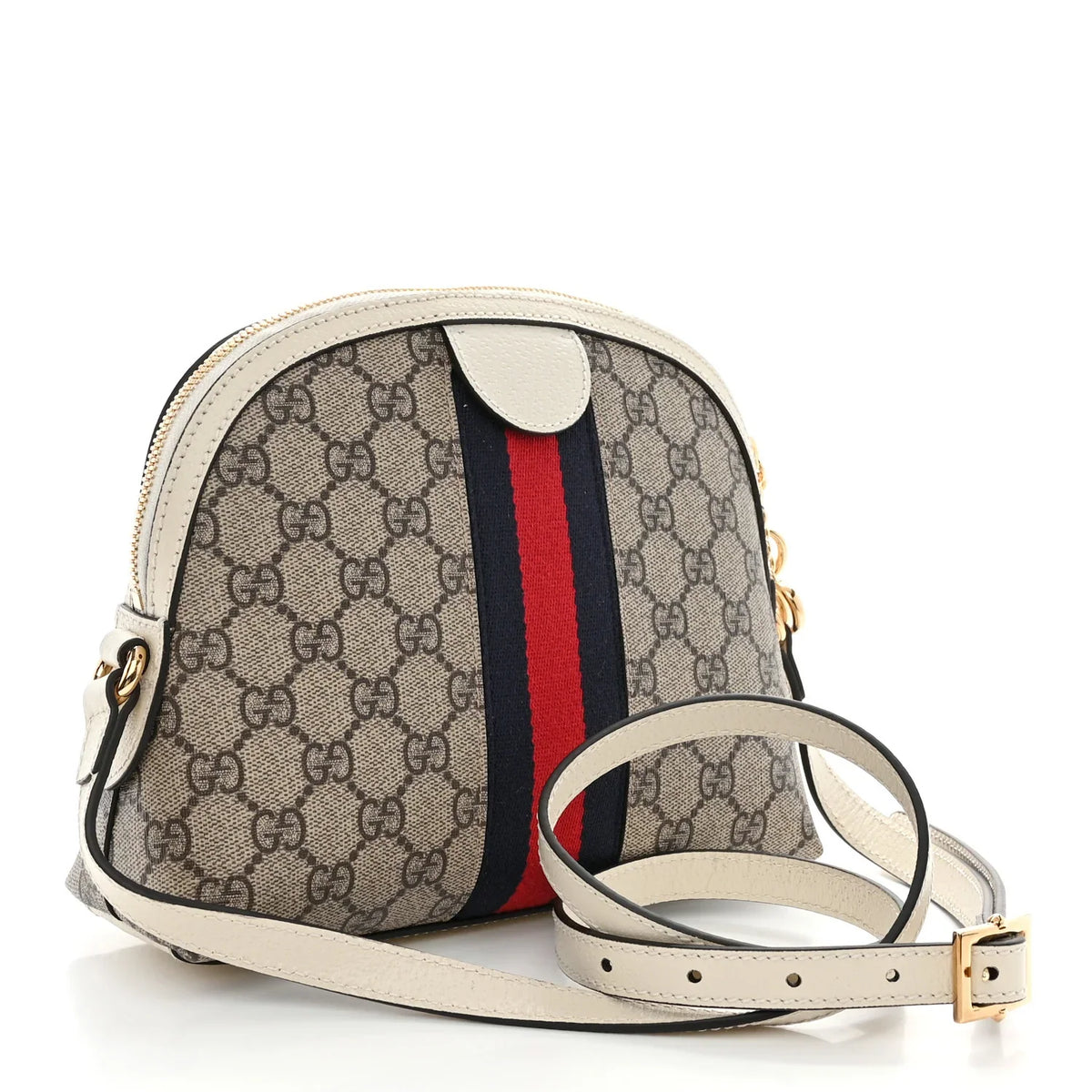 Gucci Ophidia Shoulder Bag - Beige