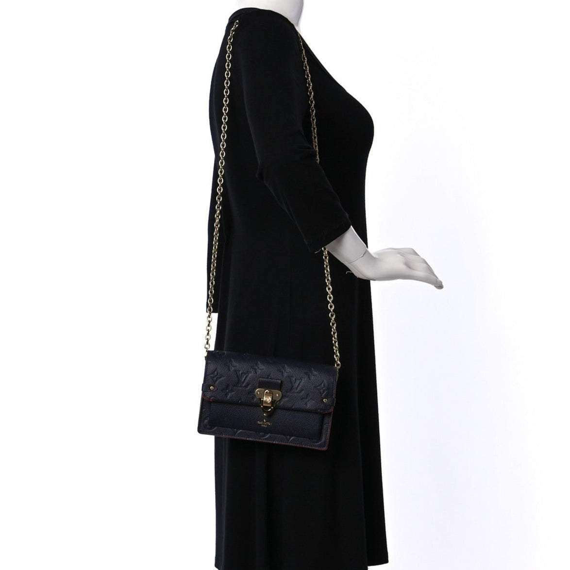 Louis Vuitton Empreinte Vavin PM Shoulder Bag - Marine Rouge
