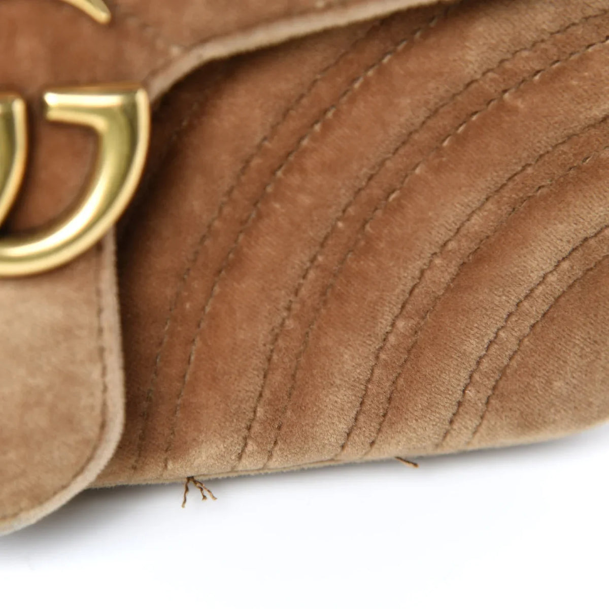 Gucci GG Marmont Shoulder Bag - Brown