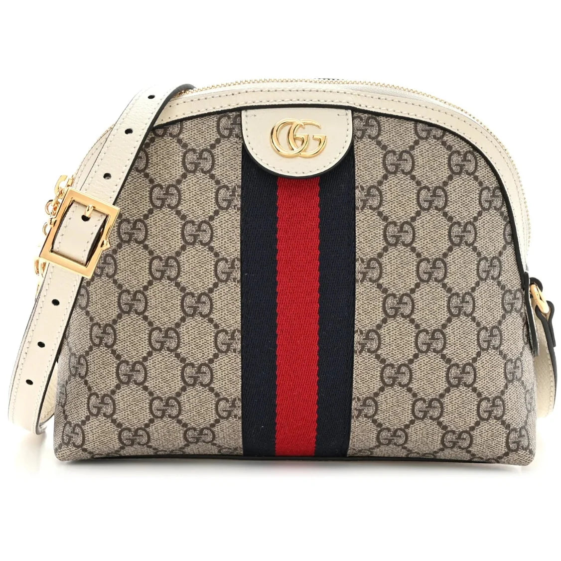 Gucci Ophidia Shoulder Bag - Beige