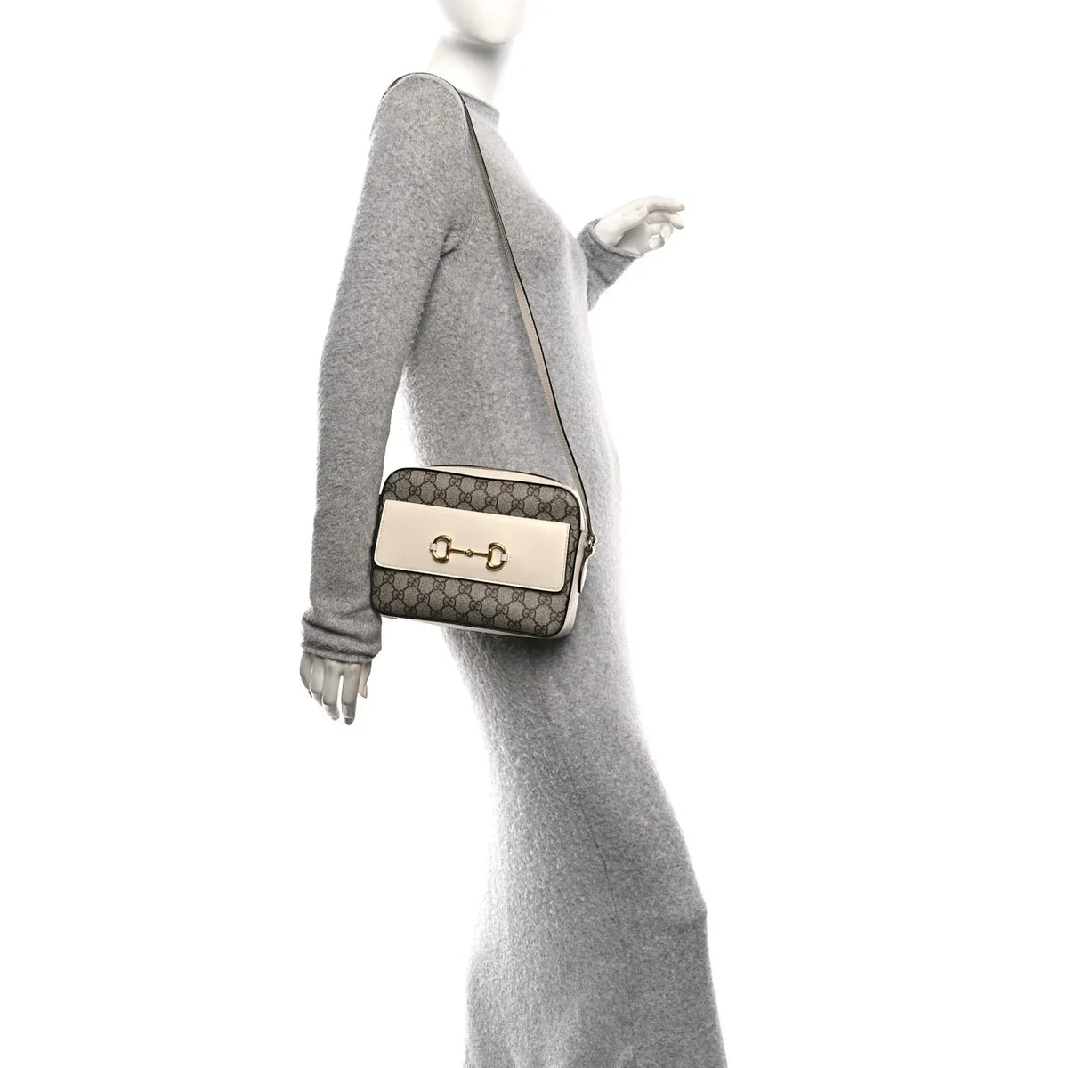 Gucci Horsebit 1955 Crossbody Bag – Beige