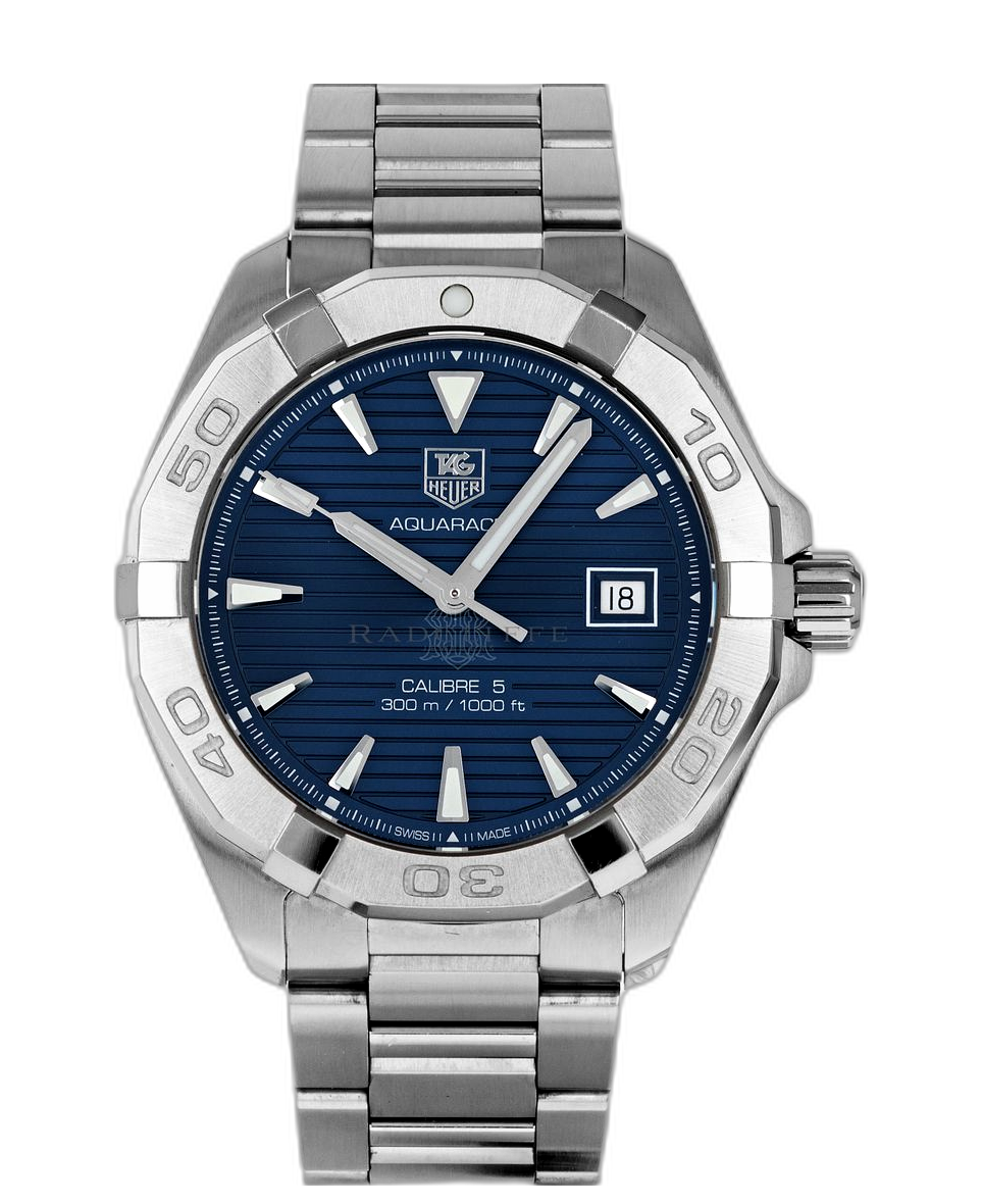 Tag Heuer Aquaracer Blue Dial Watch for Men - WAY2112.BA0928