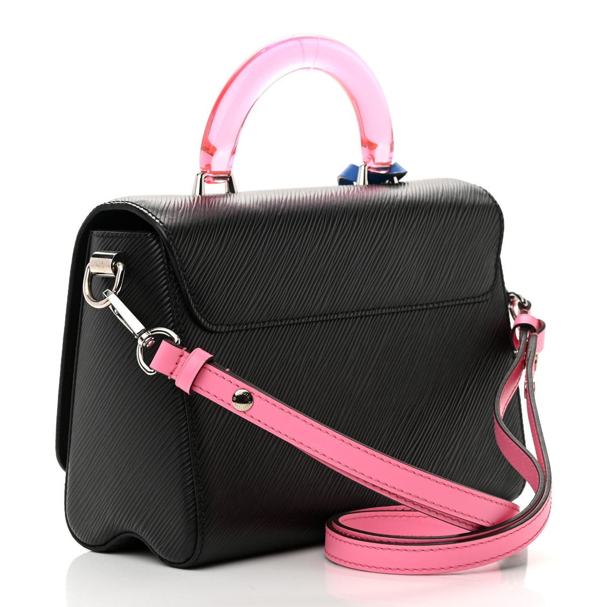 Louis Vuitton Epi Twist MM Shoulder Bag - Black Rose