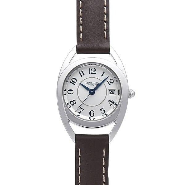Longines Equestrian Silver Dial Watch for Women - L6.136.4.73.2
