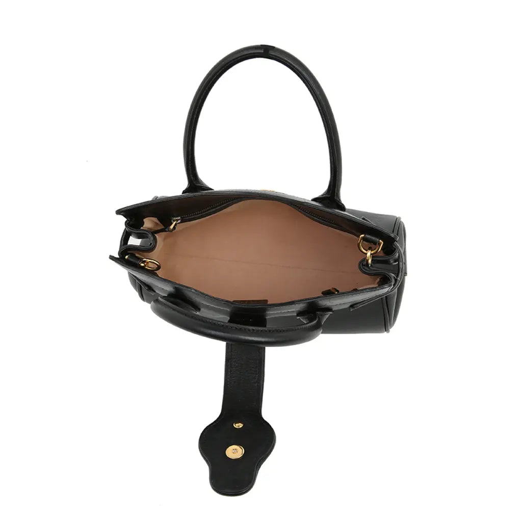 Gucci Small Top Handle Double GG Bag – Black