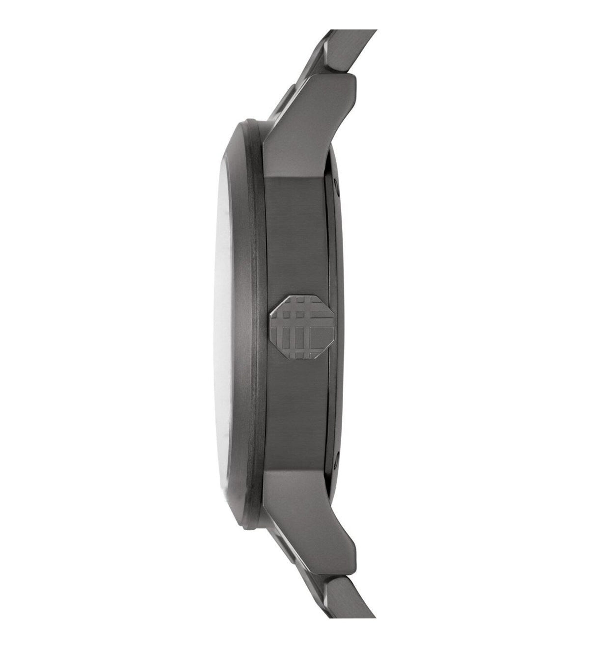 Burberry The City Black Dial Black Steel Strap Watch for Men - BU9902