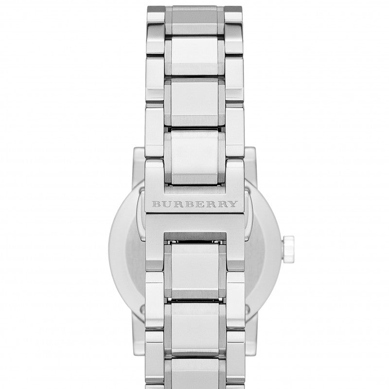 Burberry The City Silver Dial Silver  Steel Strap Watch for Women - BU9213