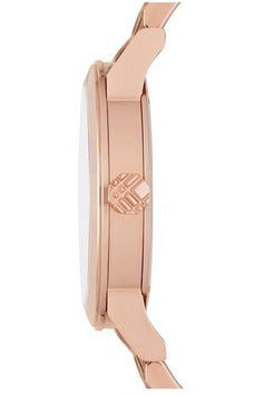 Burberry The City Rose Gold Dial Rose Gold Steel Strap Watch for Women - BU9135
