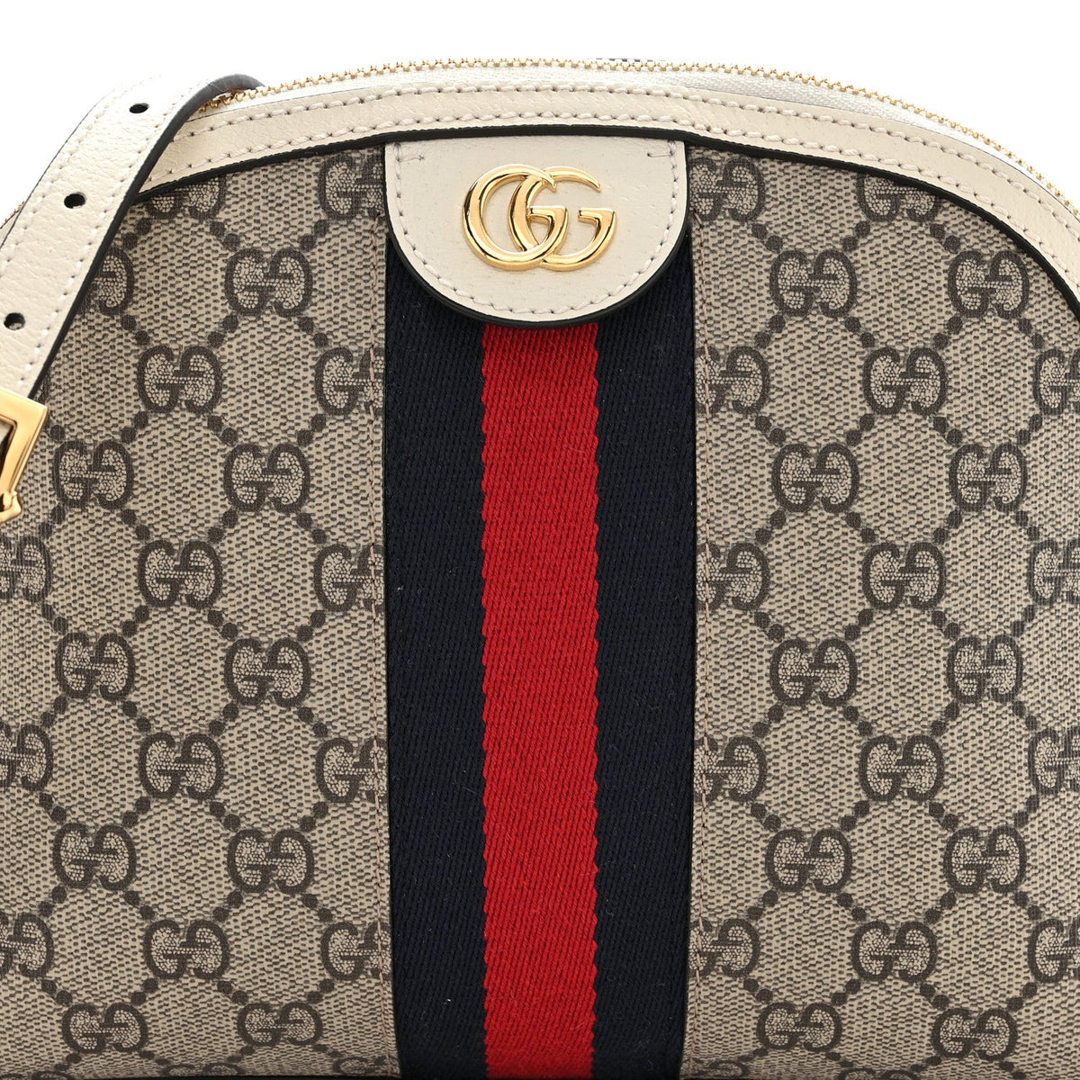 Gucci Ophidia Shoulder Bag - Beige