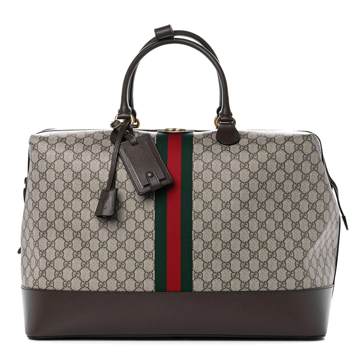 Gucci Savoy Large Duffle Bag – Beige