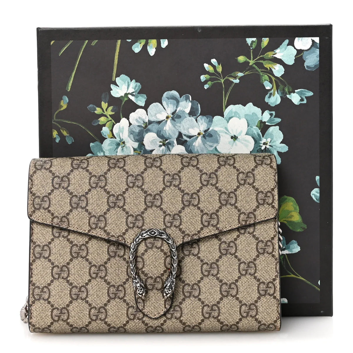 Gucci Dionysus Chain Wallet - Beige