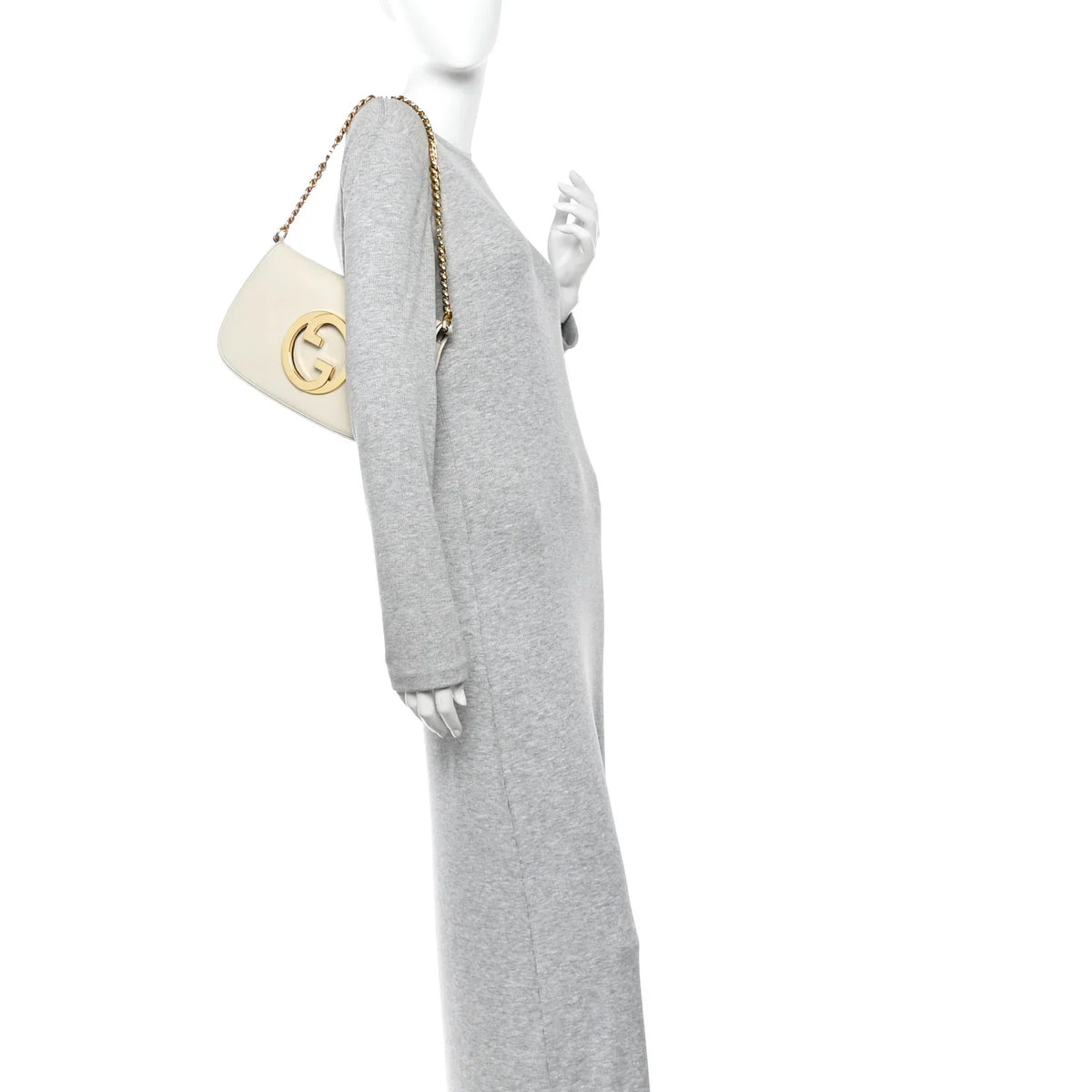 Gucci Blondie Shoulder Bag – Mystic White