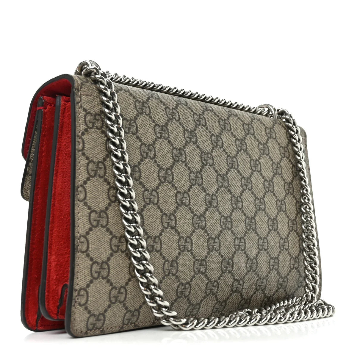 Gucci Dionysus Small Shoulder Chain Bag – Beige