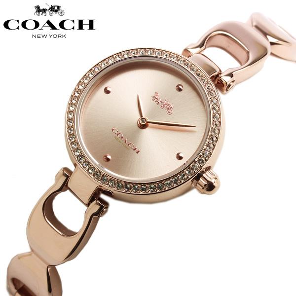 Coach Park Signature Rose Gold Dial Rose Gold Steel Strap Watch for Women - 14503172